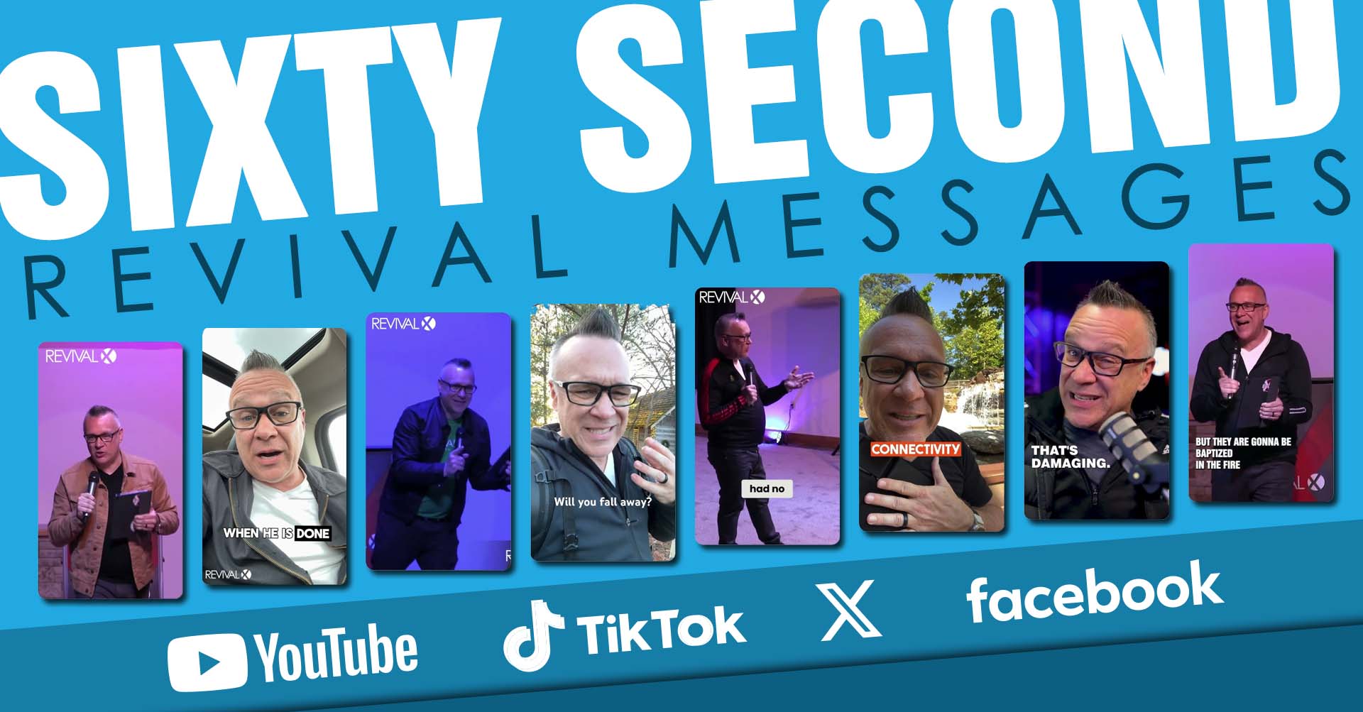 Revival X - Revival Messages Slide Revival X Social